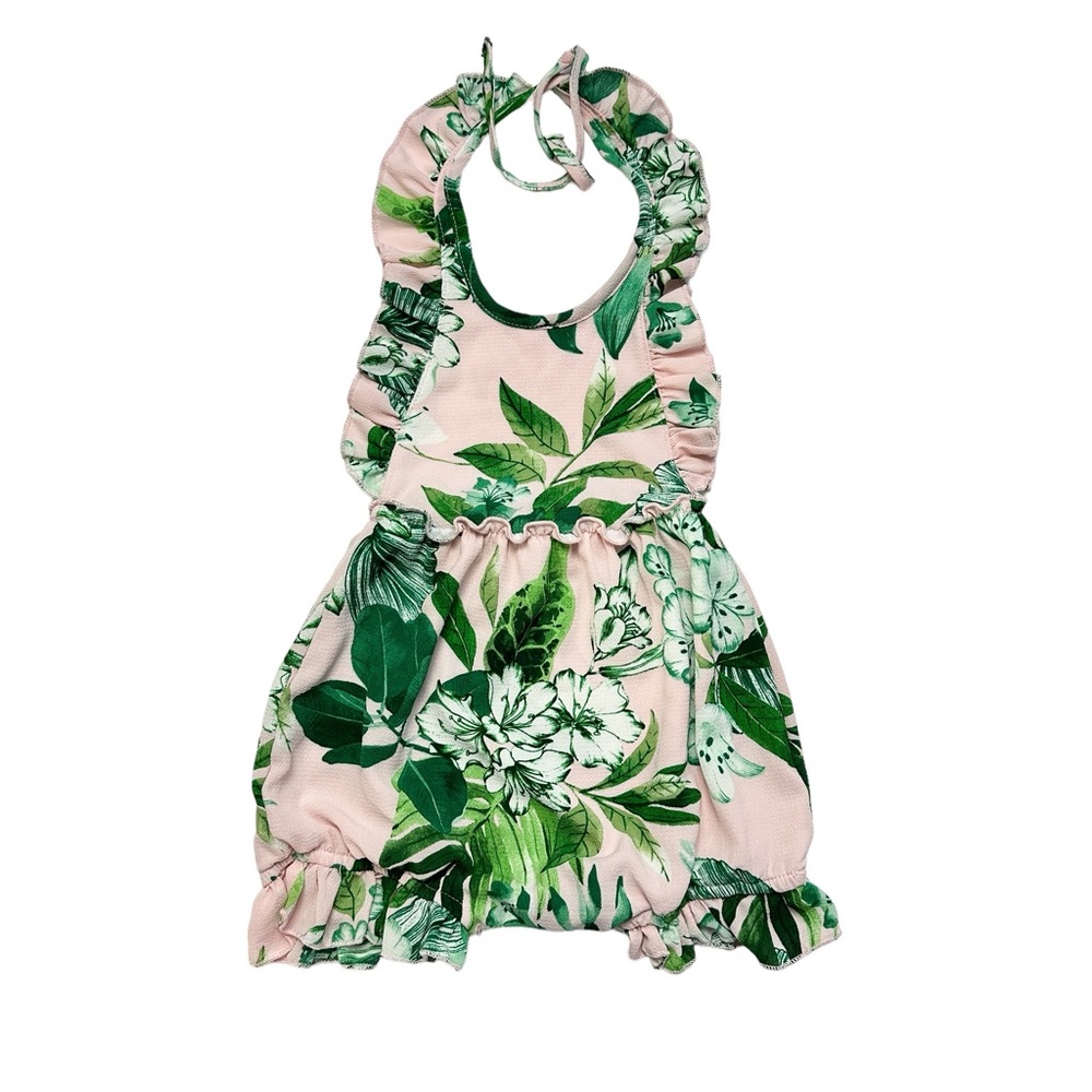 Tru Luv Los Angeles Tropical Romper